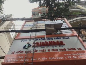 biển hiệu công ty